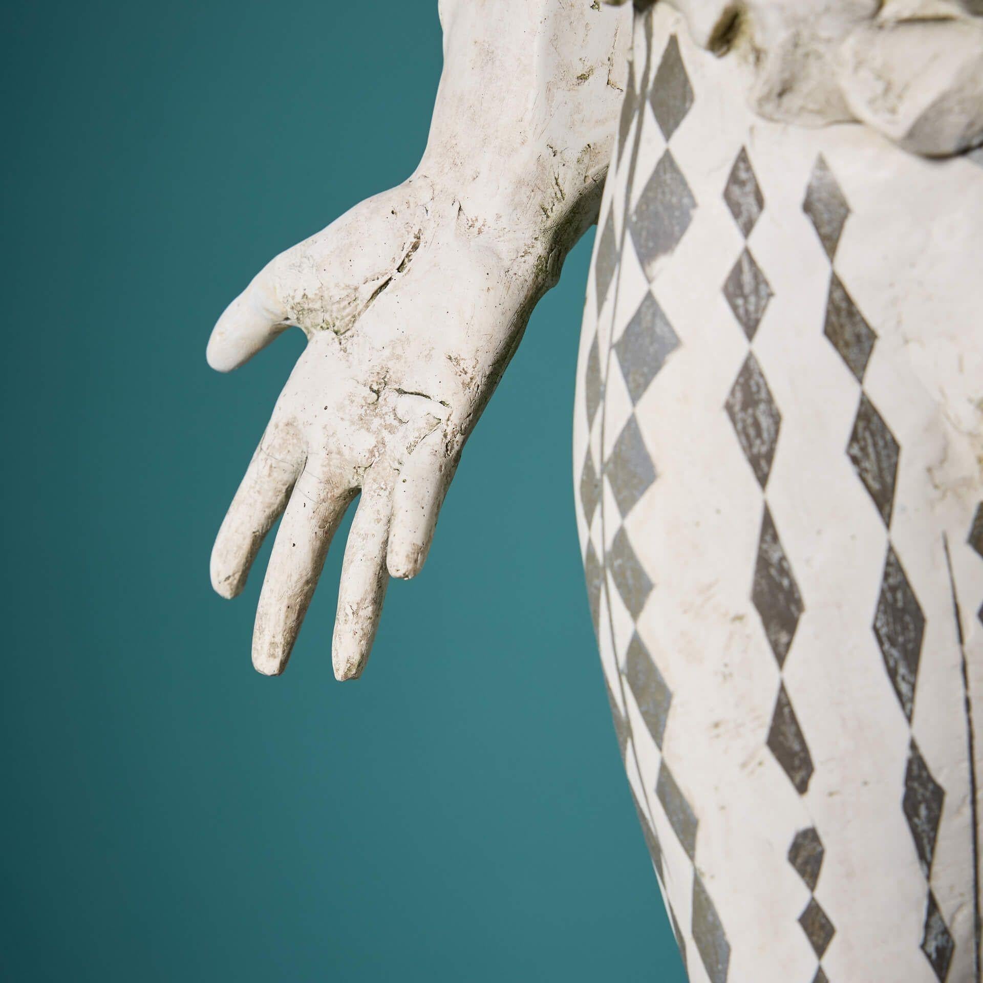 English John W. Mills (1933-2023) 'Harlequin & Columbine' Dancers Sculpture For Sale