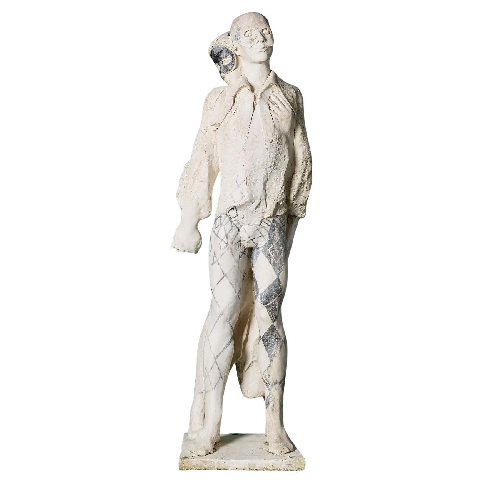 John W. Mills (1933-2023) Harlequinade Dancers Sculpture Maquette