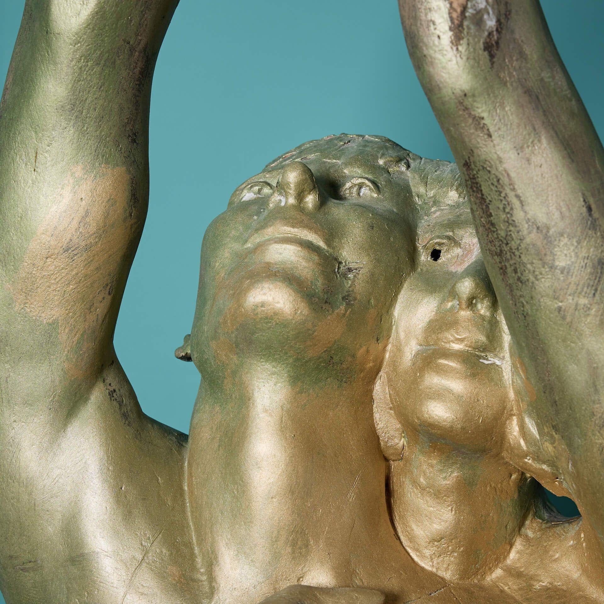 Mid-Century Modern John W. Mills (1933-2023) Large 'Dancers - Arms Raised’ Sculpture For Sale
