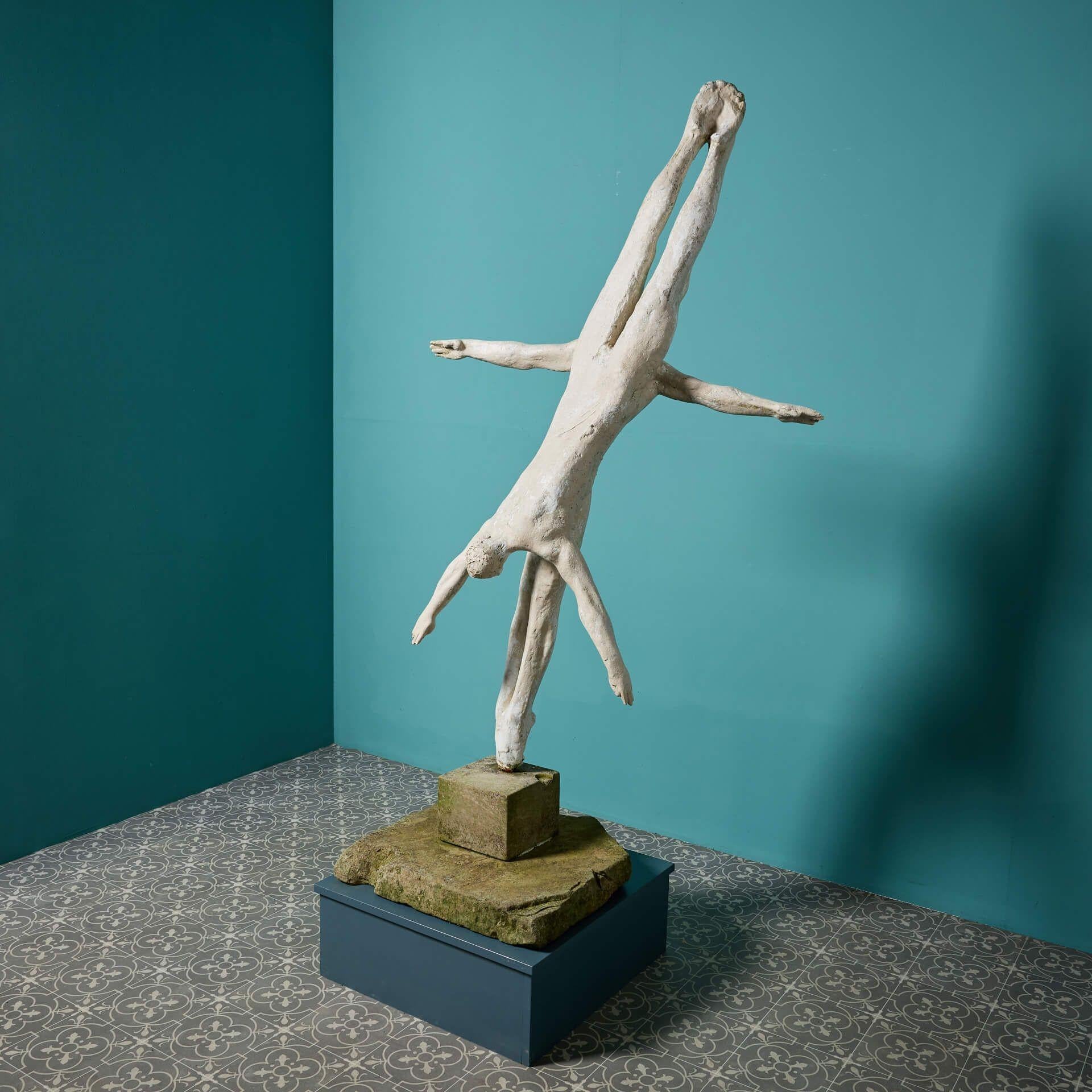 20th Century John W. Mills (1933-2023) Large Sculpture titled ‘Preparation & Entry’ For Sale