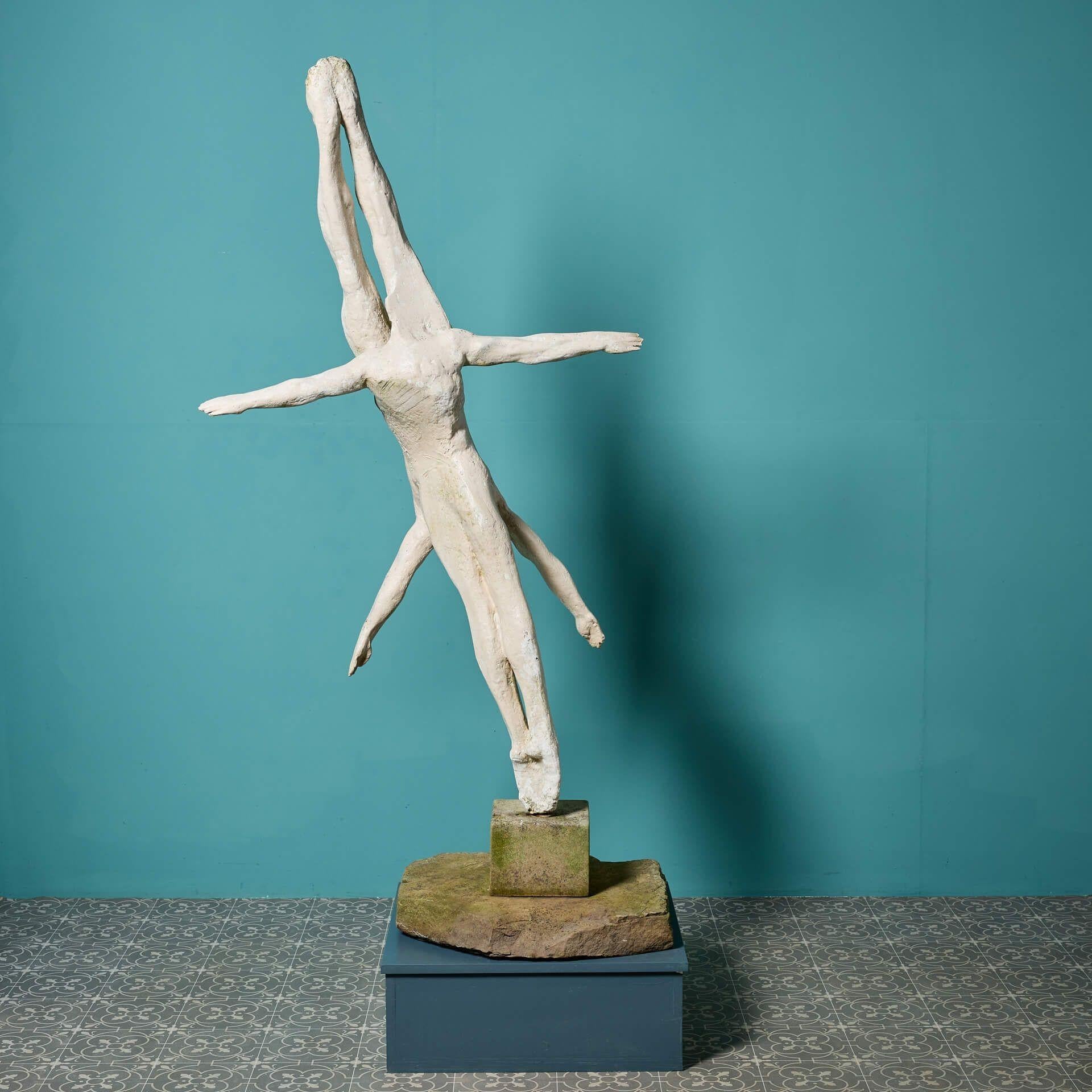 Resin John W. Mills (1933-2023) Large Sculpture titled ‘Preparation & Entry’ For Sale
