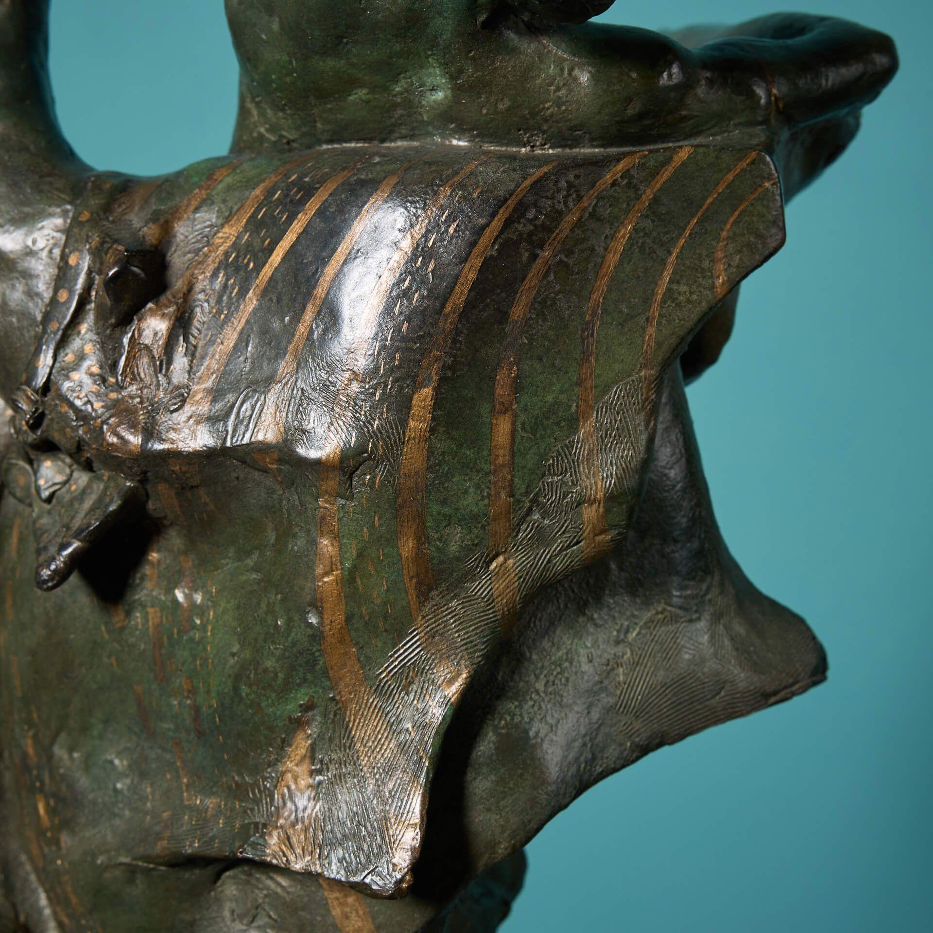 20th Century John W. Mills (1933-2023) Large 'The Three Kings II' Bronze Sculpture For Sale