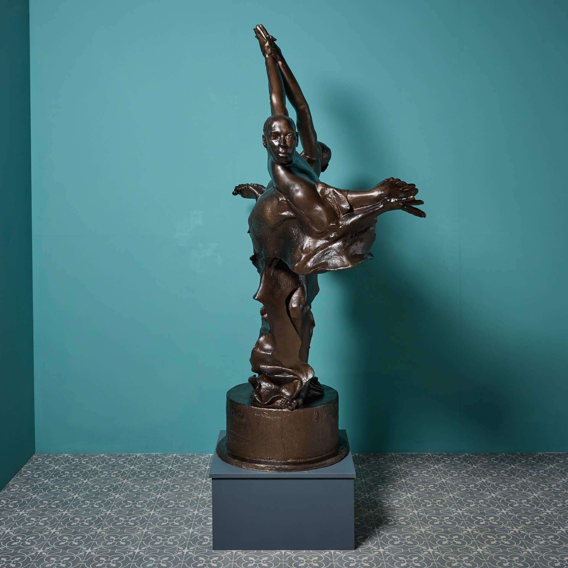 John W. Mills (1933-2023) Lifesize 'The Three Kings’ Statue For Sale 1