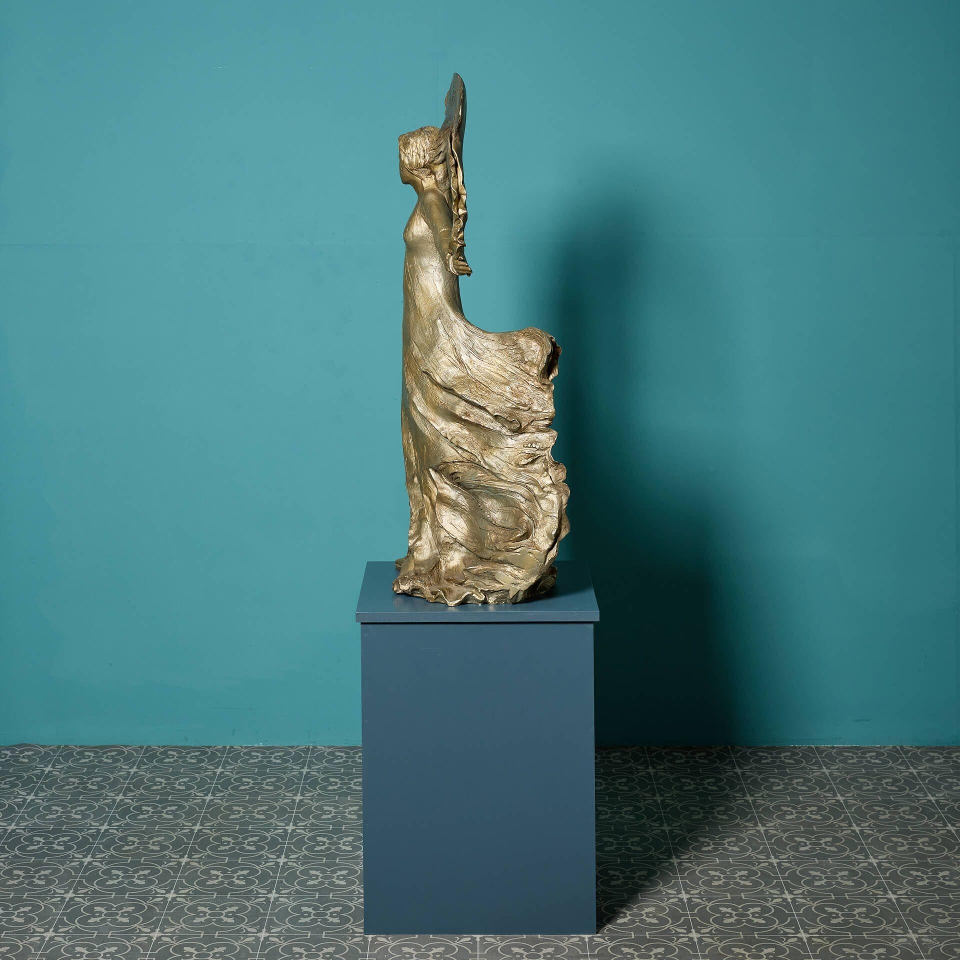 Resina John W. Mills (1933-2023) Maquette di una scultura per 