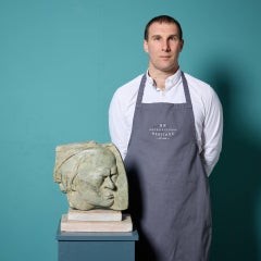 John W. Mills (1933-2023) Scultura dopo William Blake Memorial