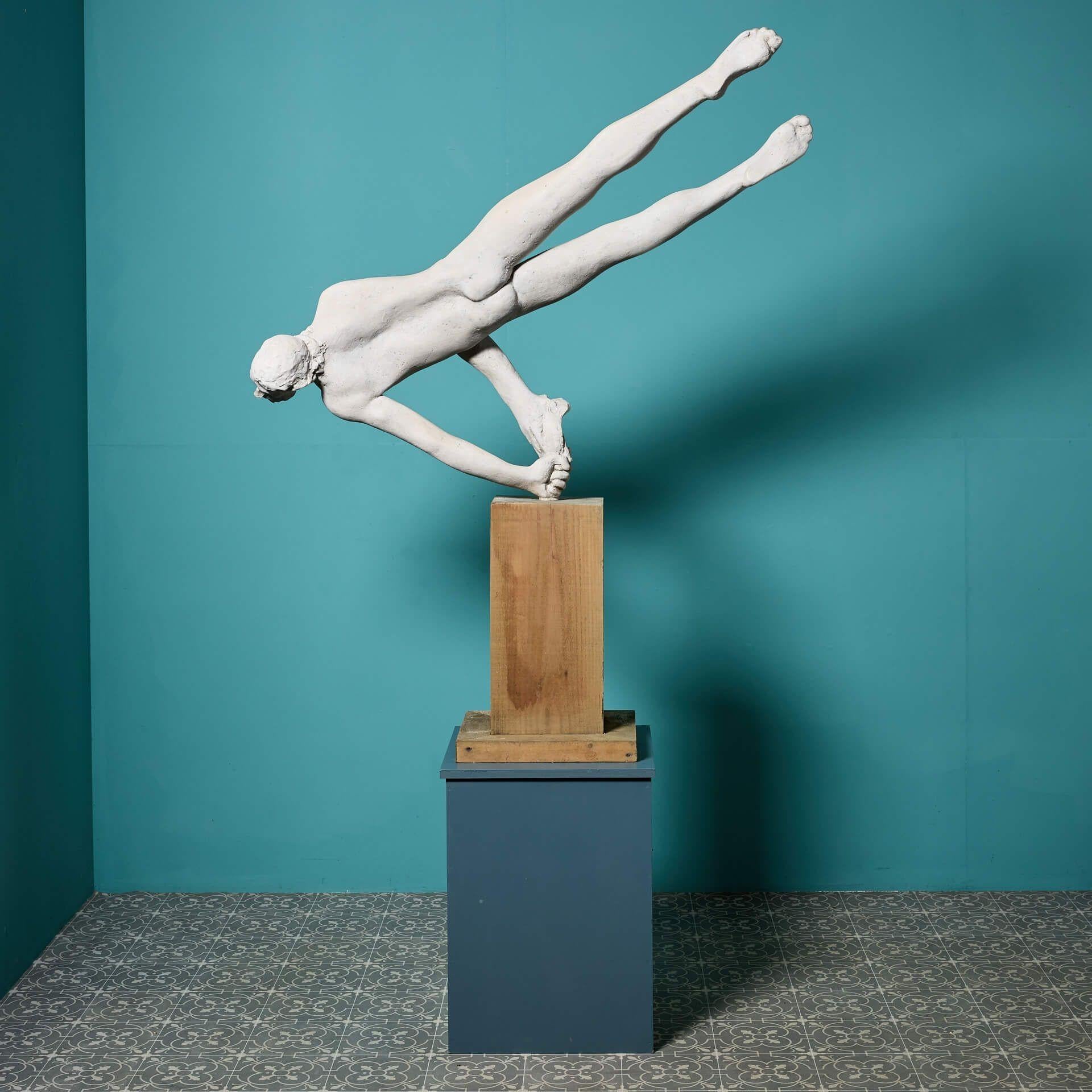 XX secolo John W. Mills (1933-2023) Scultura di una 