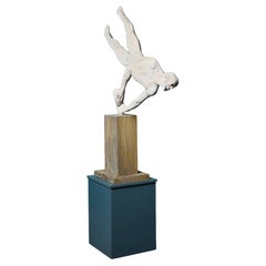 John W Mills (1933-2023) Sculpture of ‘Gymnast’