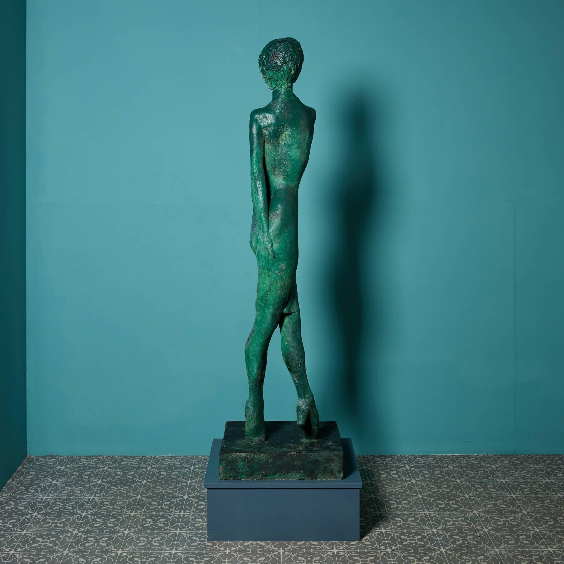 Resina John W. Mills (1933-2023) Scultura di 