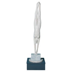John W. Mills (1933-2023) ’Single Entry’ Diver Sculpture