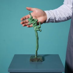 John W. Mills (1933-2023) ‘Somersault & Entry #1’ Bronze Diver Sculpture