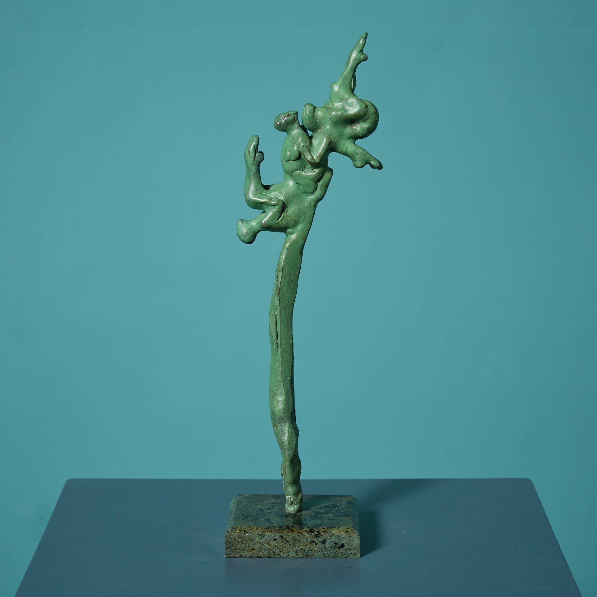 John W. Mills (1933-2023) 'Somersault & Entry #1' Scultura subacquea in bronzo In condizioni discrete in vendita a Wormelow, Herefordshire