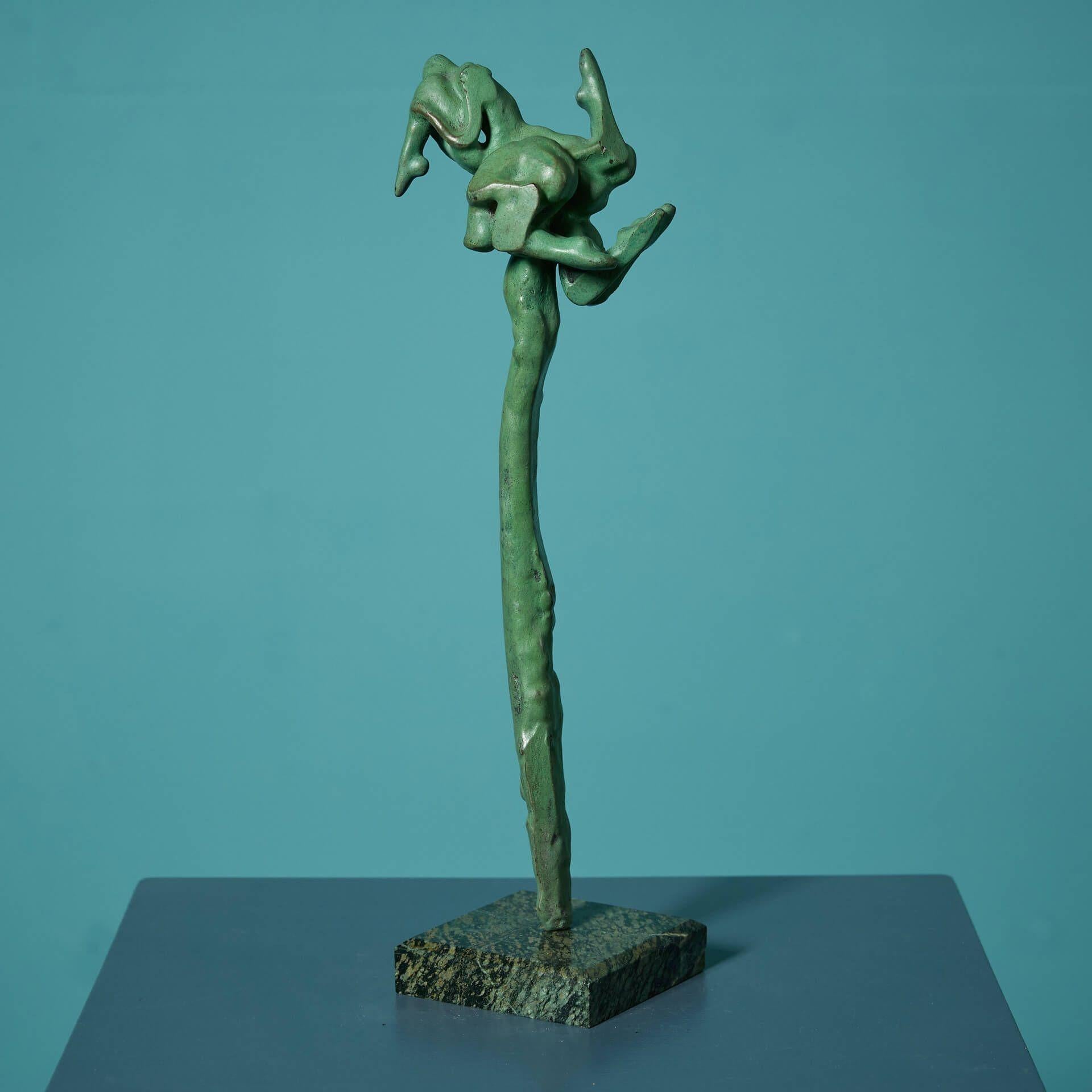 Inglese John W. Mills (1933-2023) Scultura subacquea in bronzo 