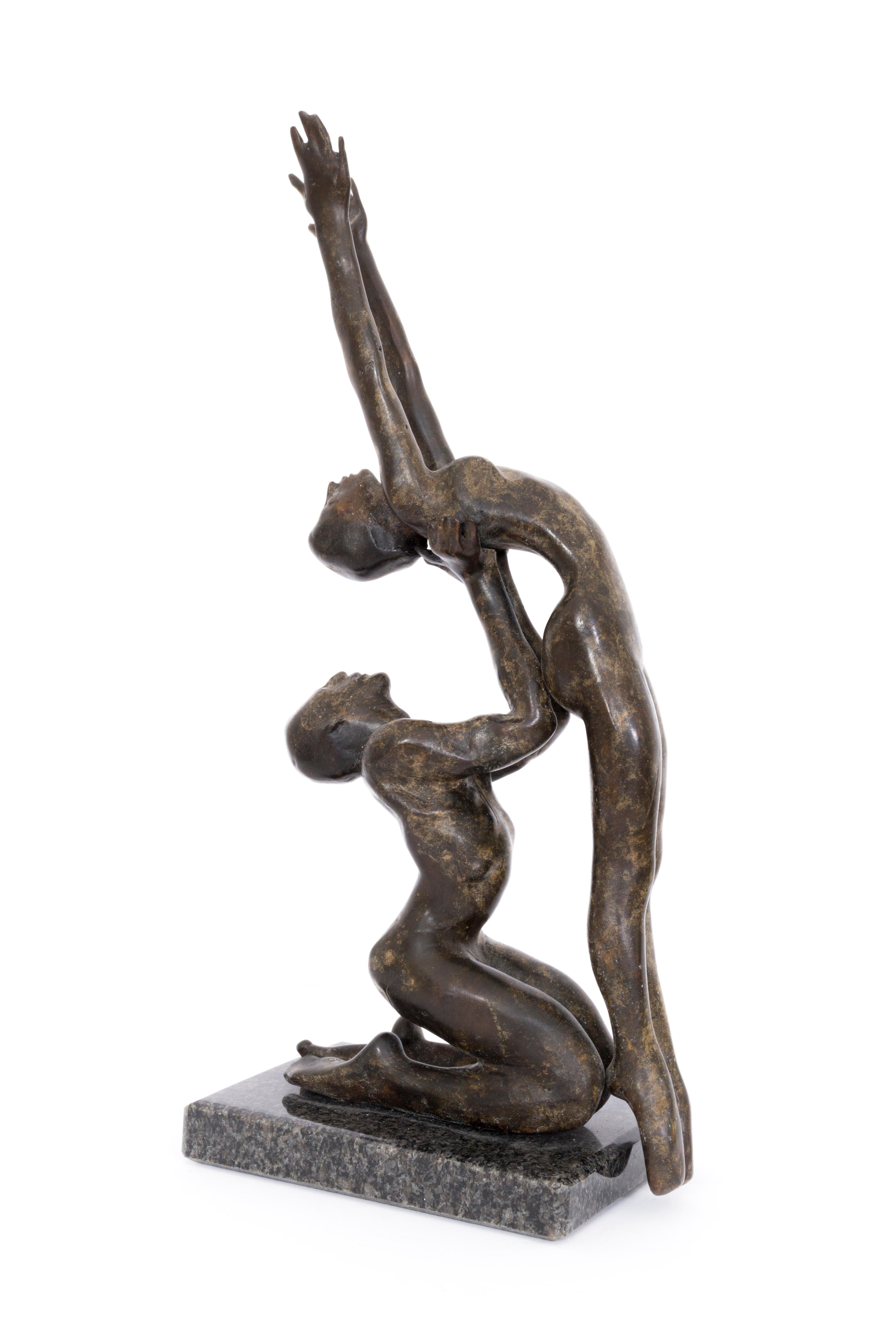 John W. Mills Figurative Sculpture - Frederick Ashton