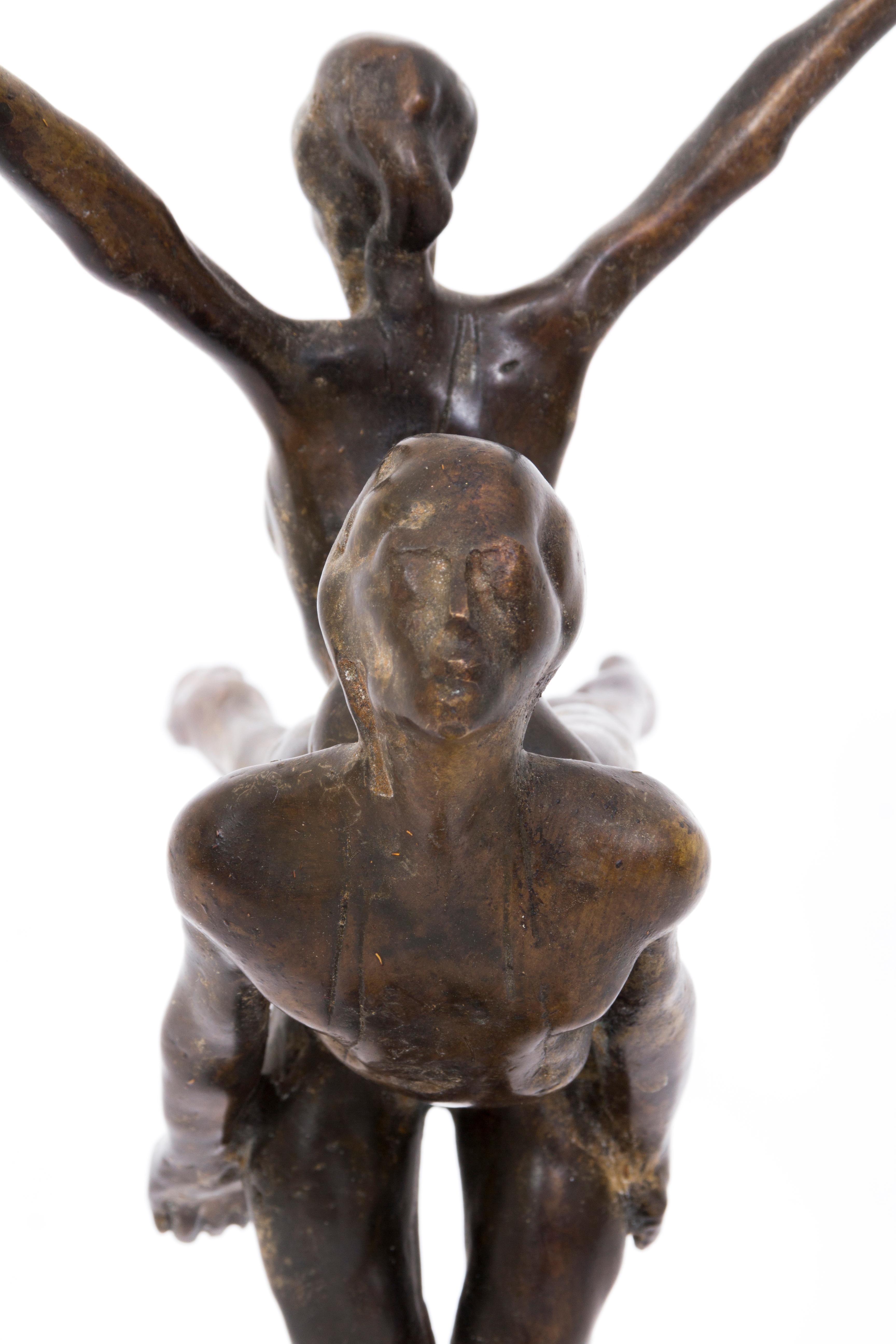Jerome Robbins - Sculpture by John W. Mills