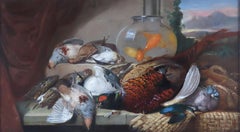 Oil Painting by John Wainwright "A Game Larder"