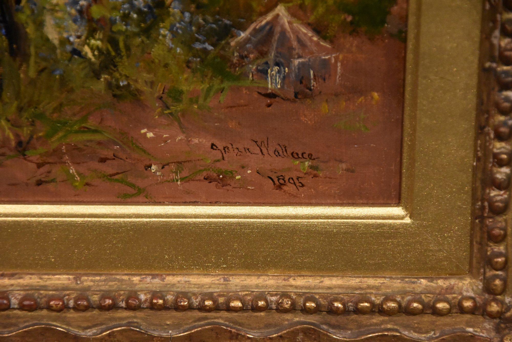 Peinture à l'huile de John Wallace 