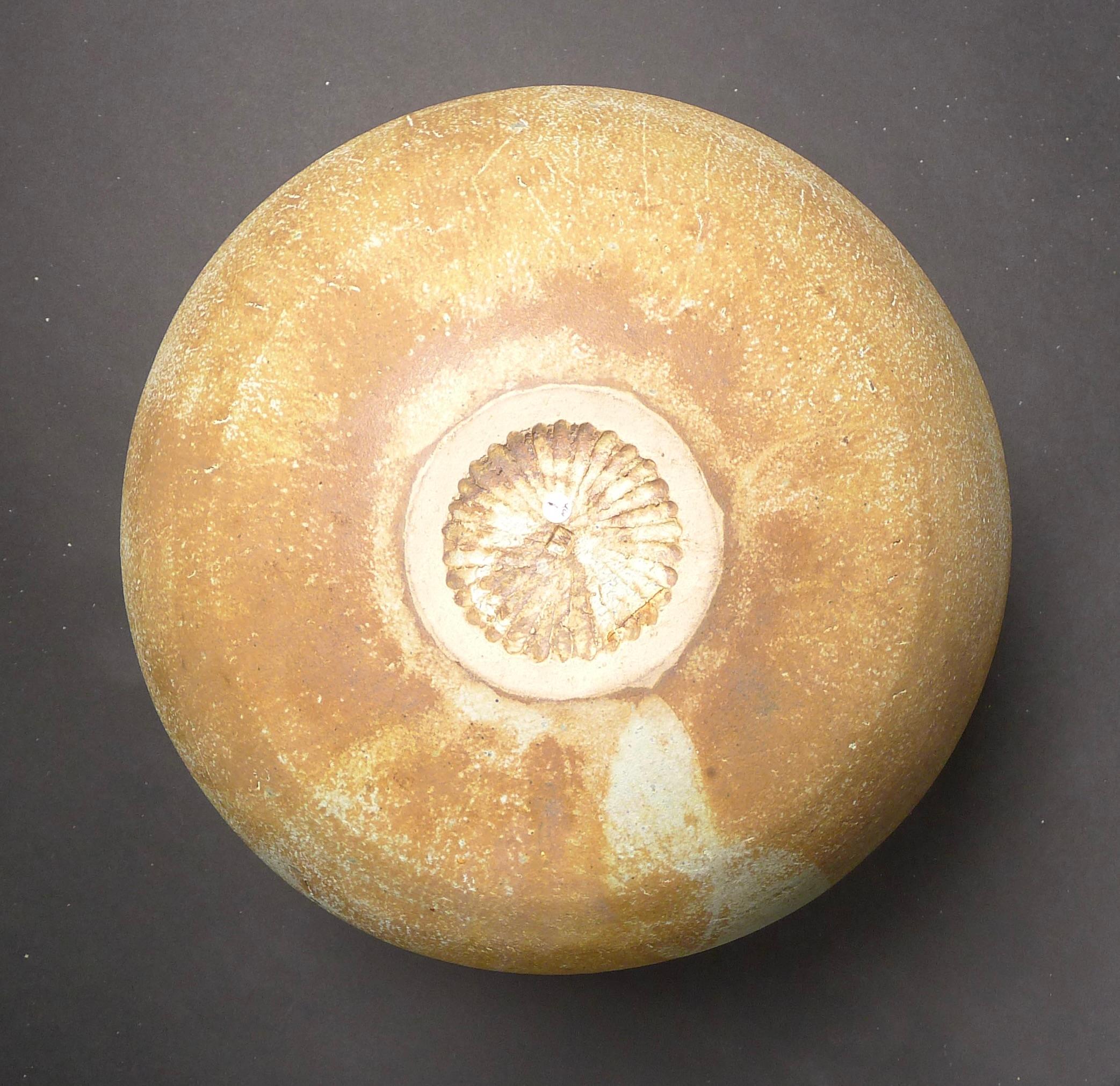 John Ward, Large Stoneware Vessel, Impressed Seal Mark 3