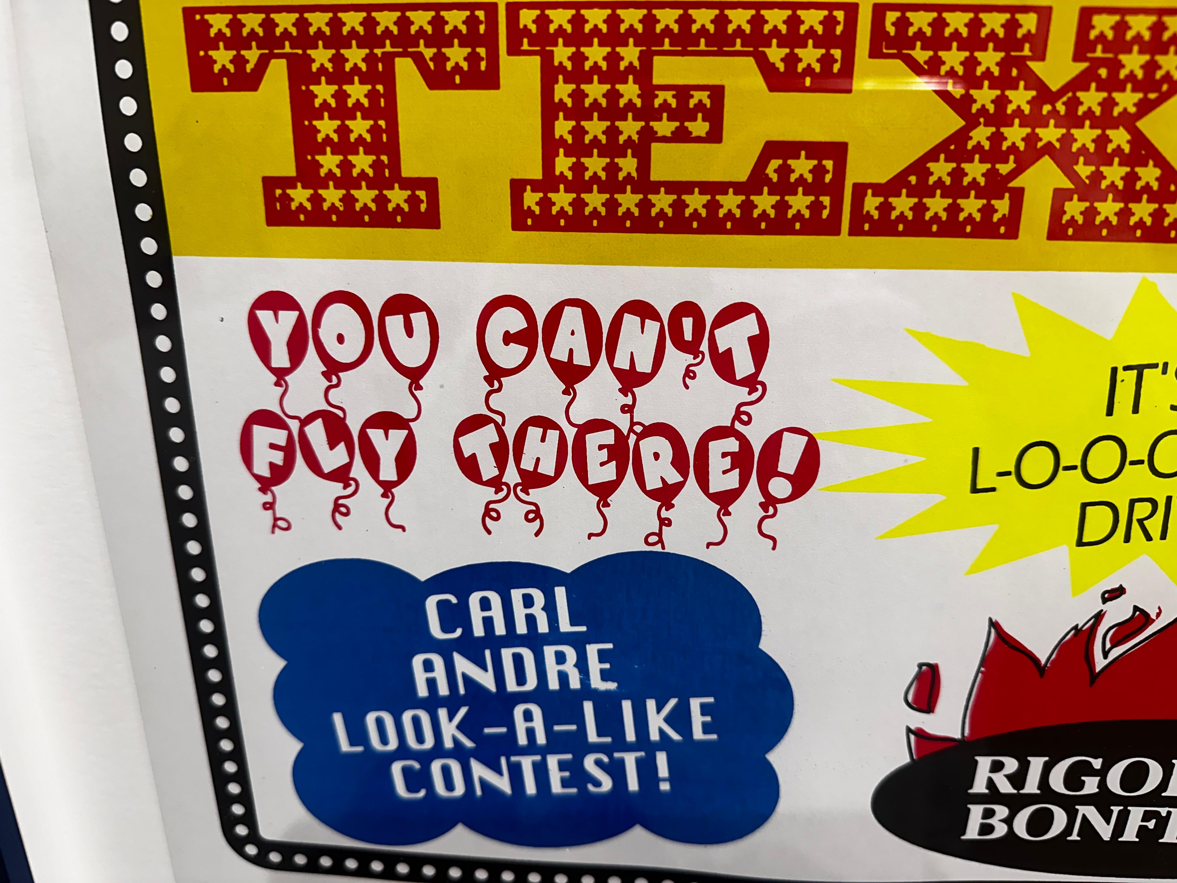 Visit Marfa, the Jonestown of Minimalism, print, hand signed/n by John Waters For Sale 9