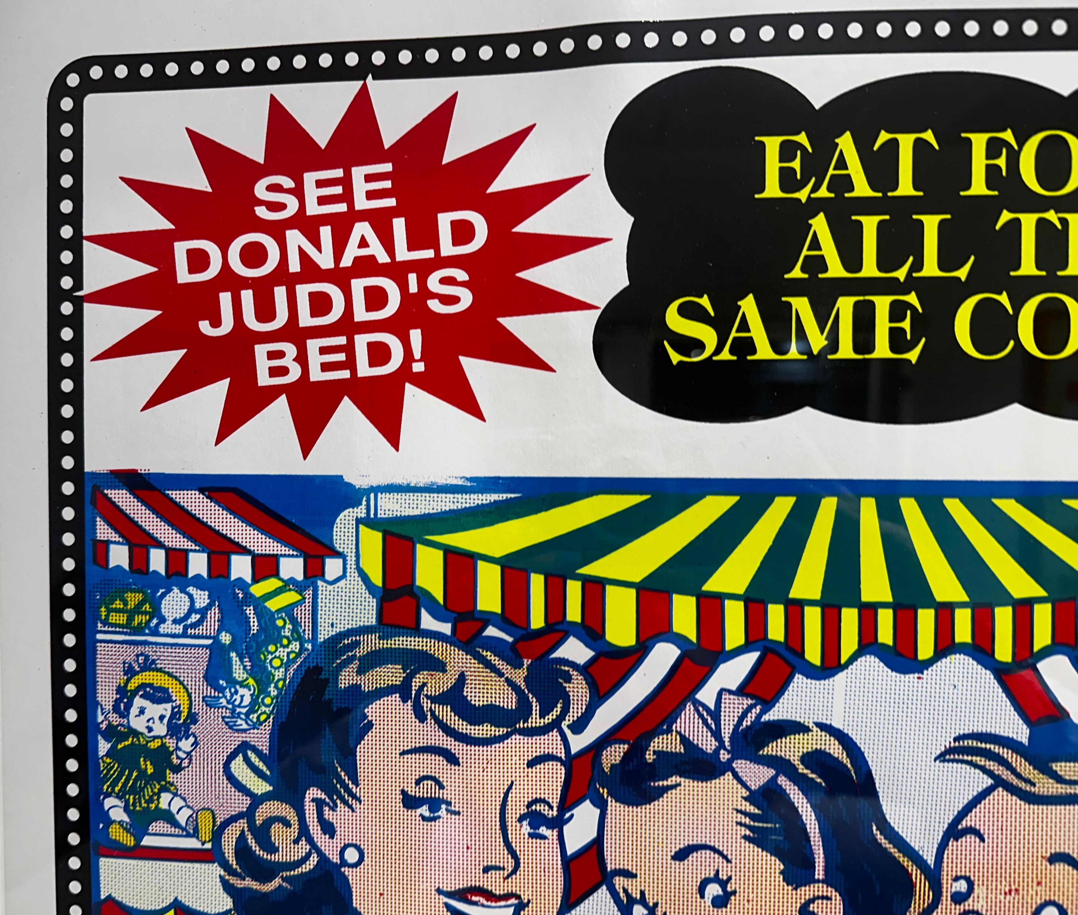 Visit Marfa, the Jonestown of Minimalism, print, hand signed/n by John Waters For Sale 6