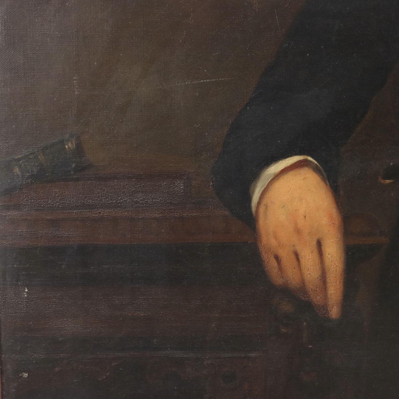 Ritratto di Lord Wood of Inchyra XIX century in vendita 2