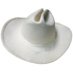 John Wayne signiert Stetson Cowboy-Hut