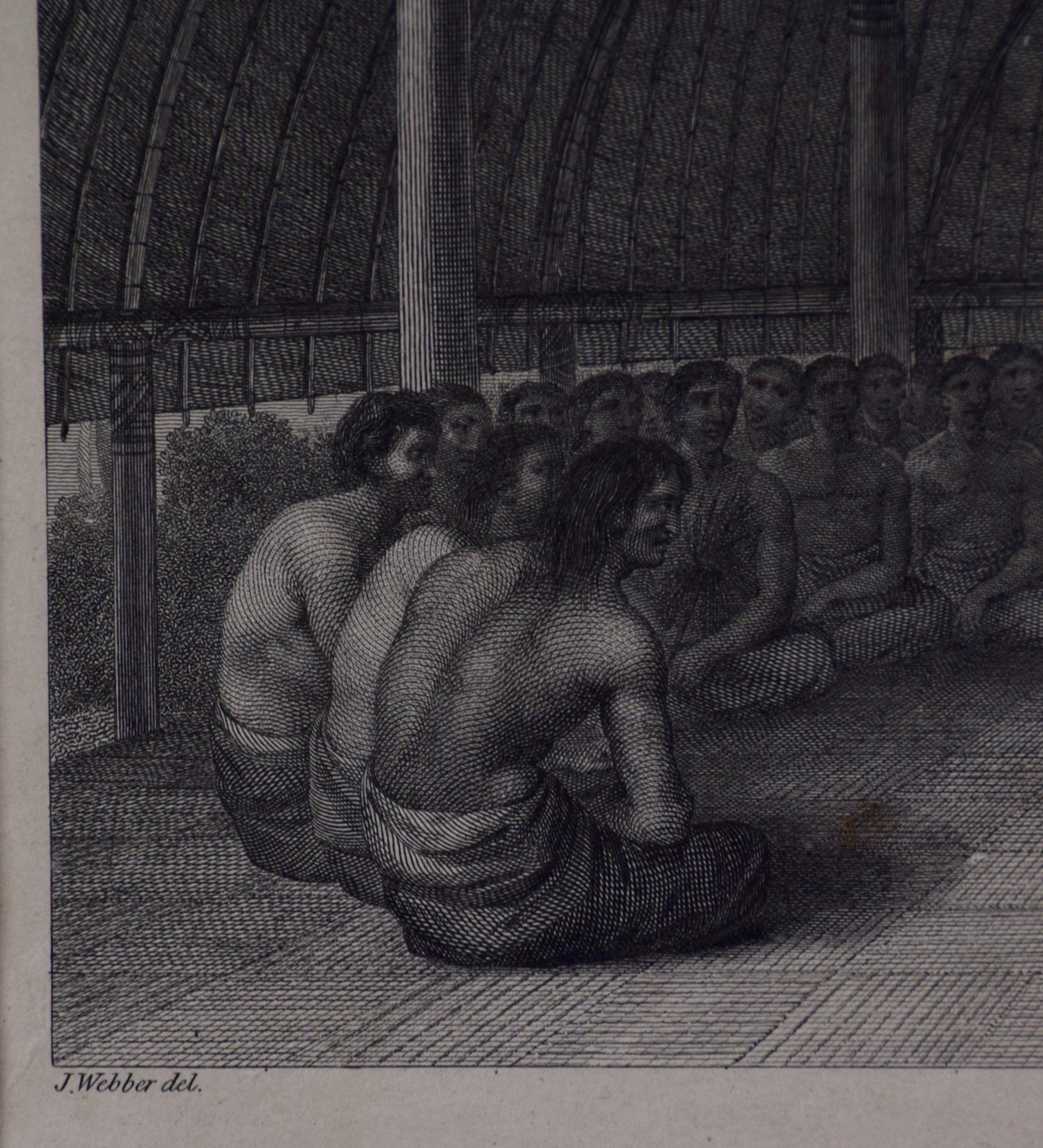 A Group of Four 18th Century Engravings from Captain Cook's 3rd Voyage Journal For Sale 11