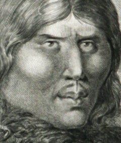 A Man of Kamtschatka (Russia) 1784 Captain Cooks Final voyage by John Webber