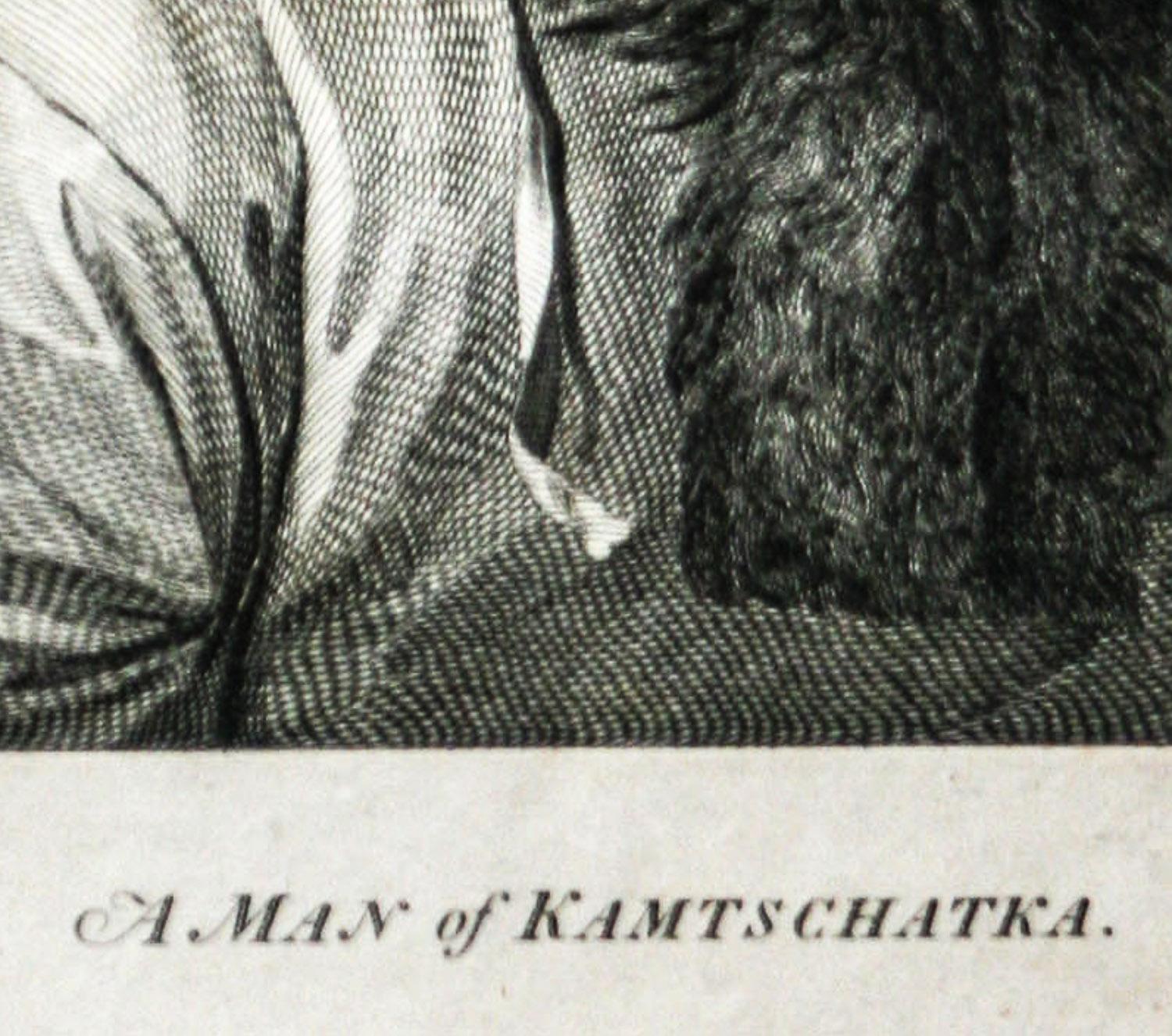 A Man of Kamtschatka (Russia) 1784 Kapitän Cooks Finale Reise von John Webber im Angebot 3
