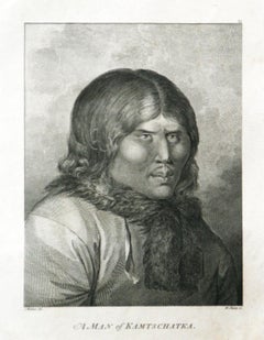 A Man of Kamtschatka (Russia) 1784 Captain Cooks Final voyage by John Webber