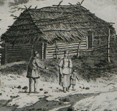 A View at Bolcheretzko (Russia) 1784 Captains Cook Final Voyage by John Webber