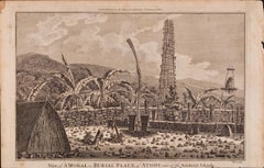 Antique A View of Kauai, Hawaii Discovered by Captain Cook: Original 18th C. Engraving
