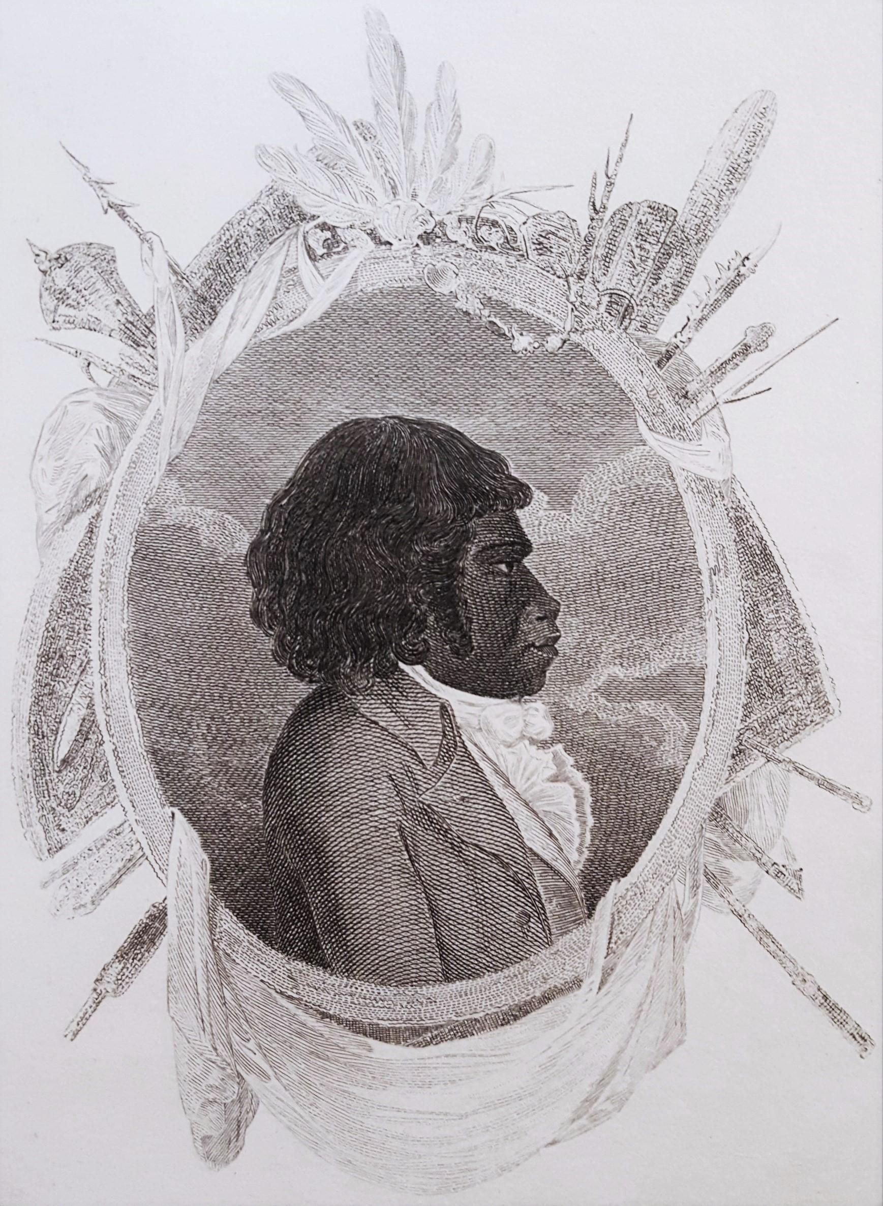 After John Webber Portrait Print - Portrait of Bennelong