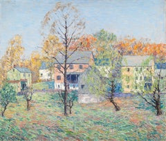 John Wells James - Spring Landscape Antique Spring Landscape