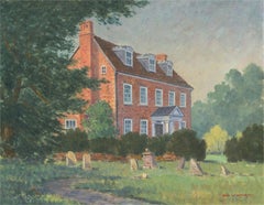 John Weston Gough (1929-2019) - 1981 Oil, Eye Manor Herefordshire