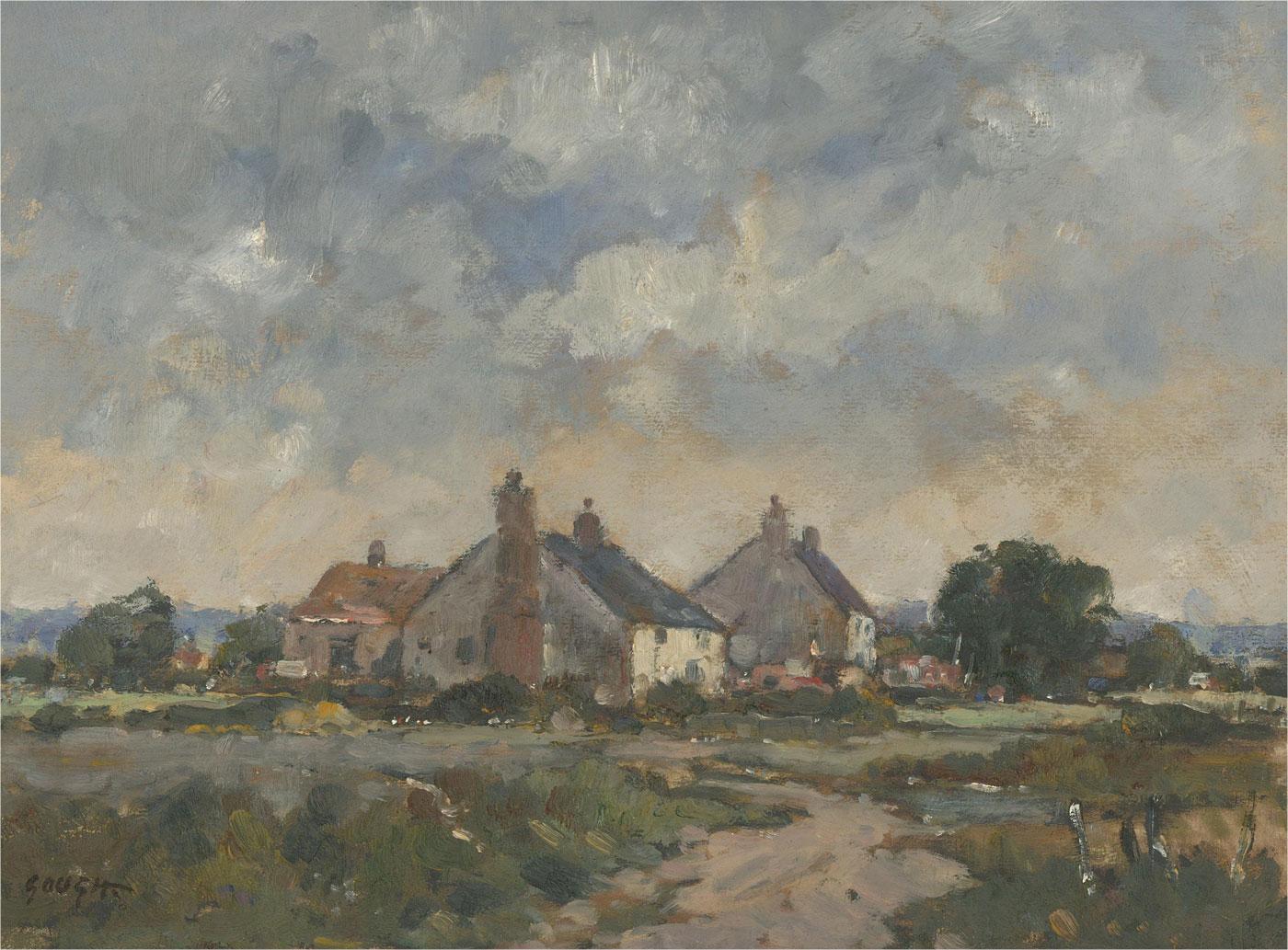 John Weston Gough (1929-2019) - Olio del XX secolo, Una collezione di cottage 1