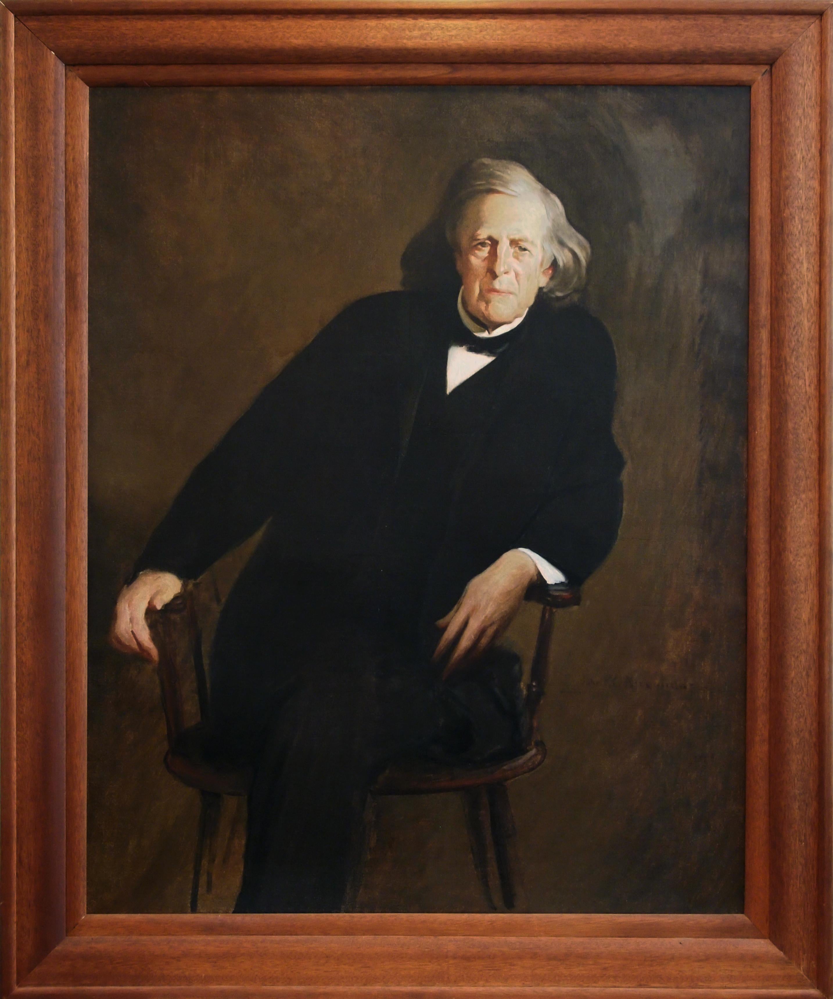 Portrait Painting di John White Alexander - Ritratto di Mercer Beasley