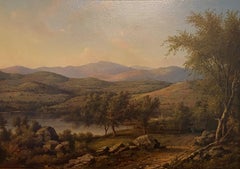 John White Allen Scott American 1815-1907 View of Mount Washington