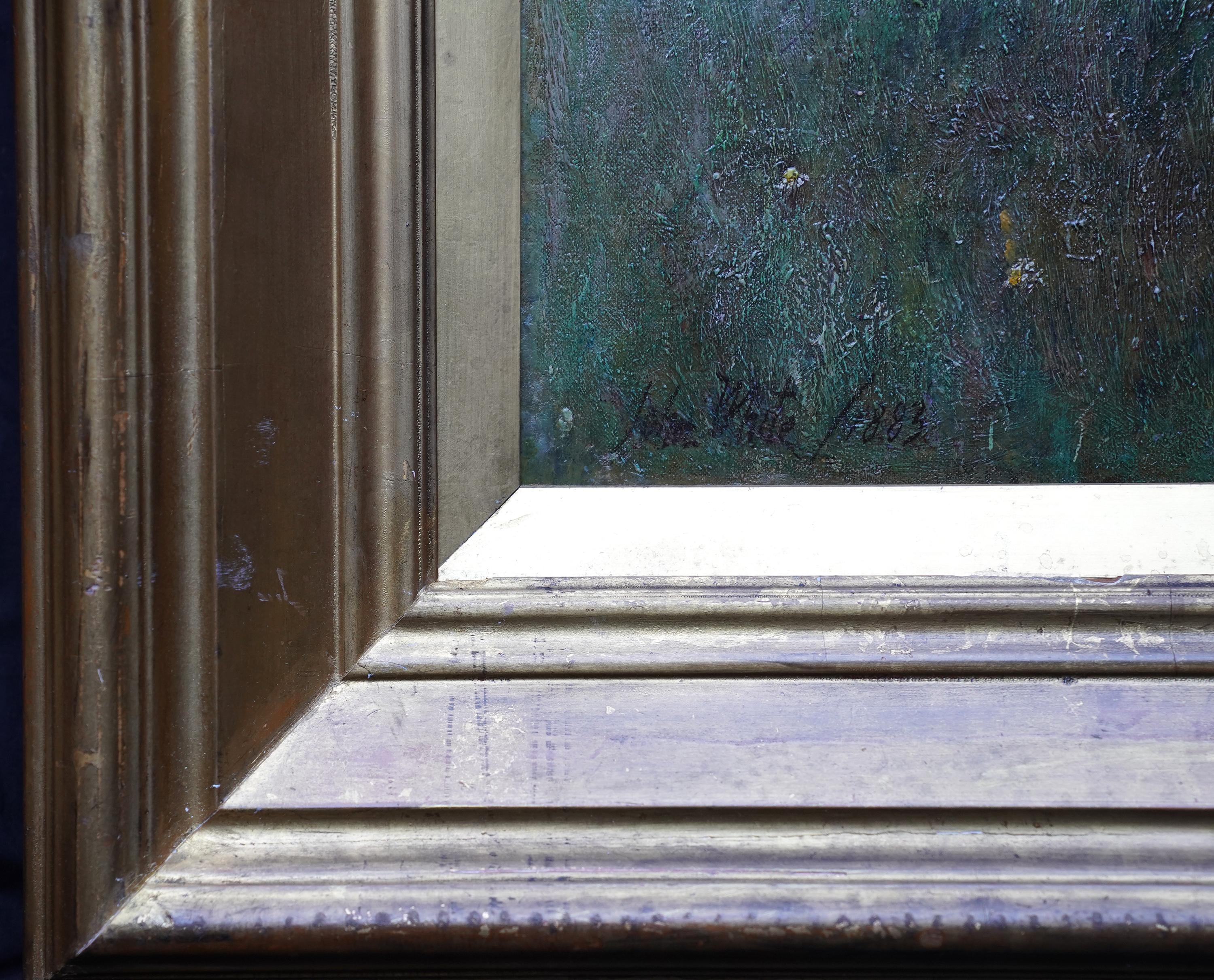 John White Over the Sea, Sennen British Victorian coastal portrait
