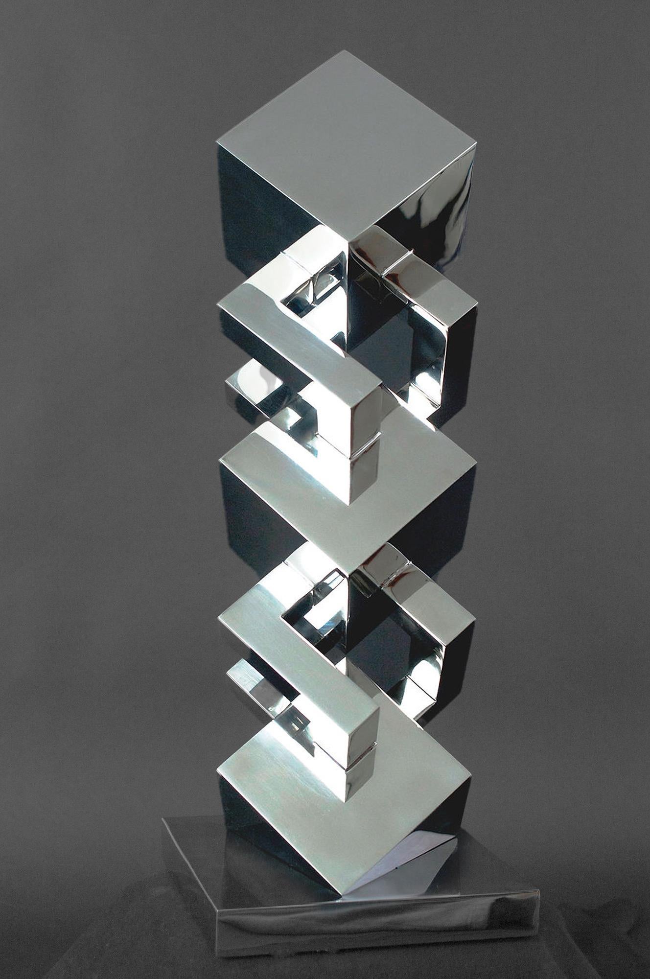 "Scultura geometrica "Cubexistentialism
