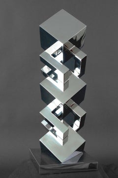 "Cubexistentialism" geometric sculpture