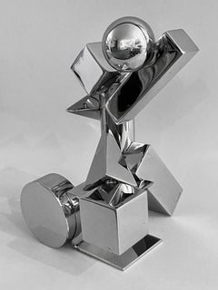 "Geom-Et-Cetera" abstract sculpture