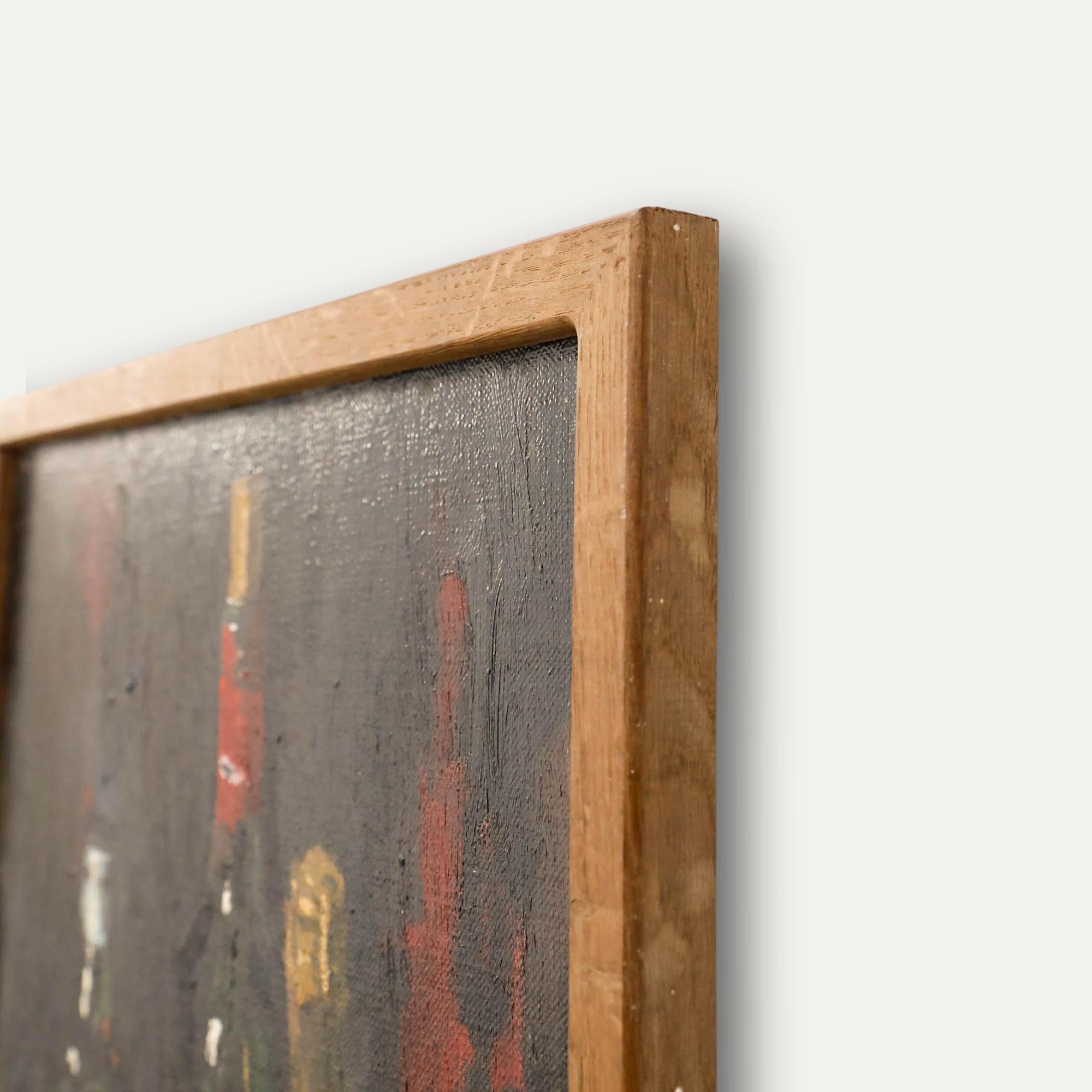 John Whitlock Codner (1913-2008) - Gerahmtes Öl, Stillleben mit Flaschen im Angebot 4