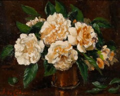 John Whitlock Codner RWA (1913-2008) - Huile encadrée du 20e siècle, Buff Beauty