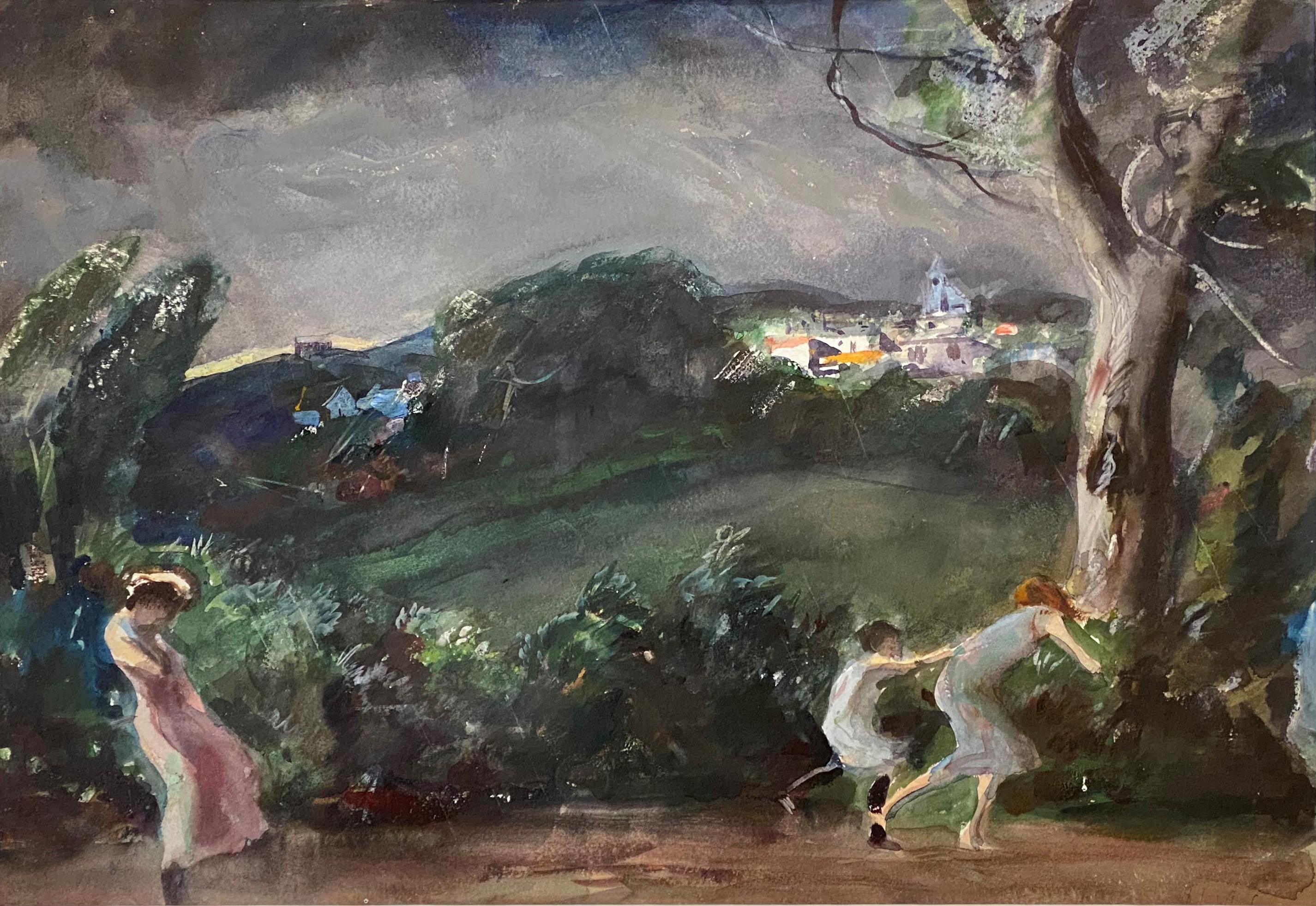 Summer Storm - Painting by John Whorf
