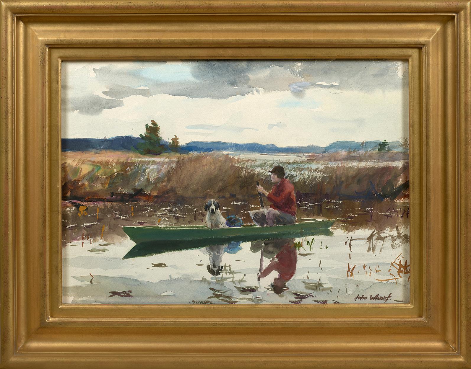 Sumpfland  – Painting von John Whorf