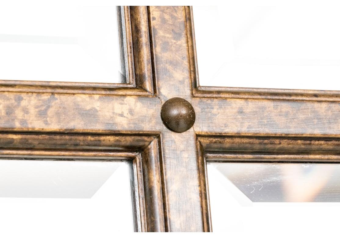 Smussato Specchio ad arco John Widdecomb For Stickley British India Line - Model JW7516 in vendita
