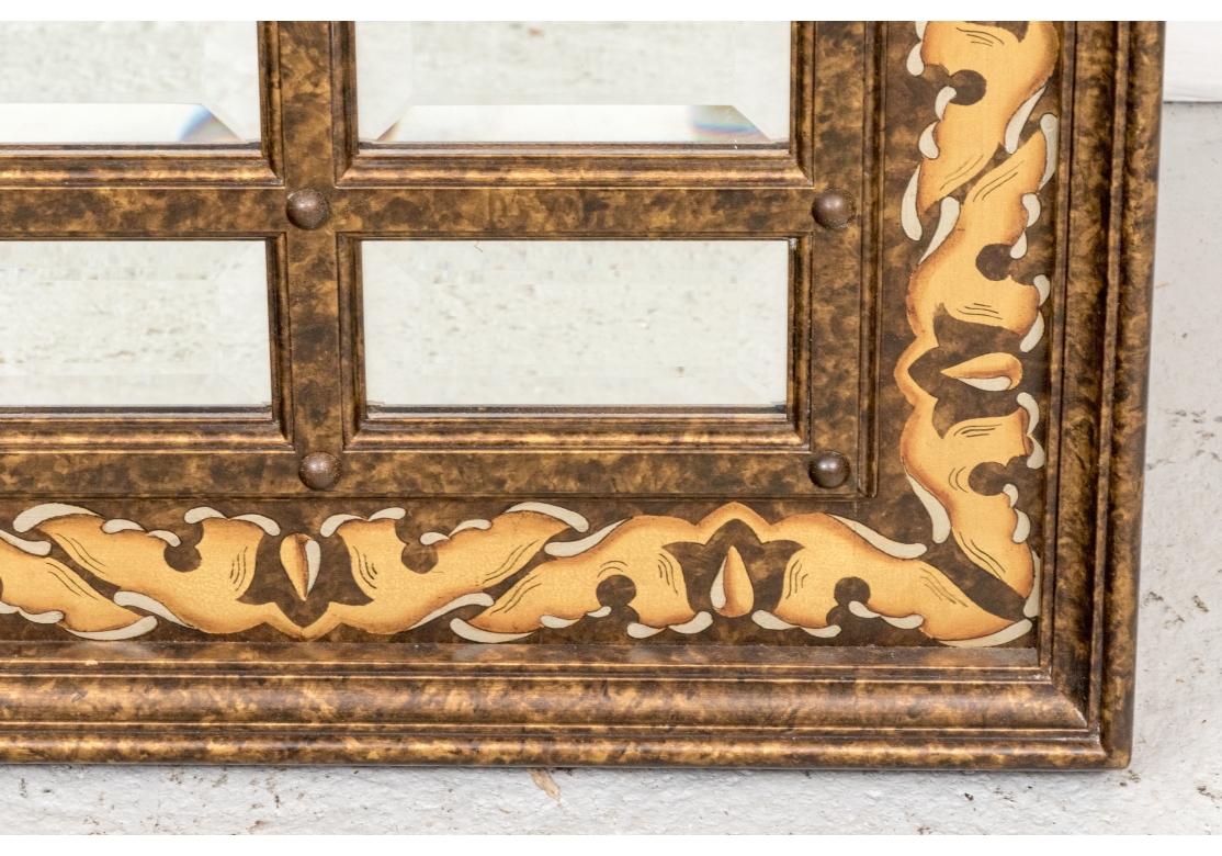 Metallo Specchio ad arco John Widdecomb For Stickley British India Line - Model JW7516 in vendita