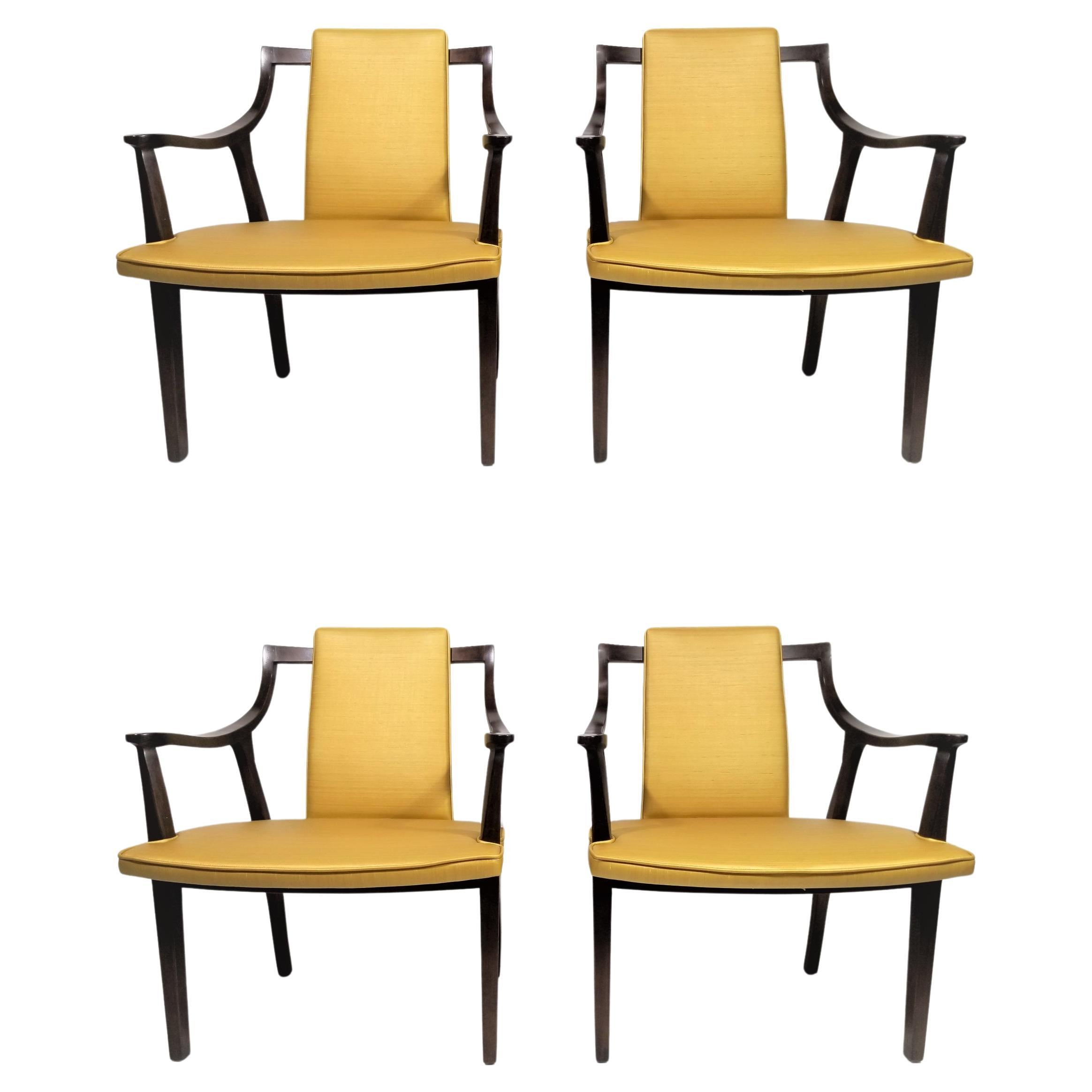 John Widdicomb Chairs Mid Century 1960s Set of 4 or Pair  For Sale