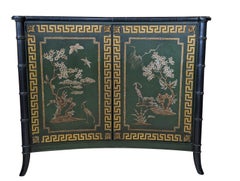 John Widdicomb Chinoiserie Two-Door Cabinet