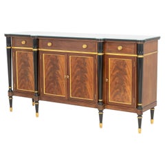 John Widdicomb Flame Mahogany Sideboard